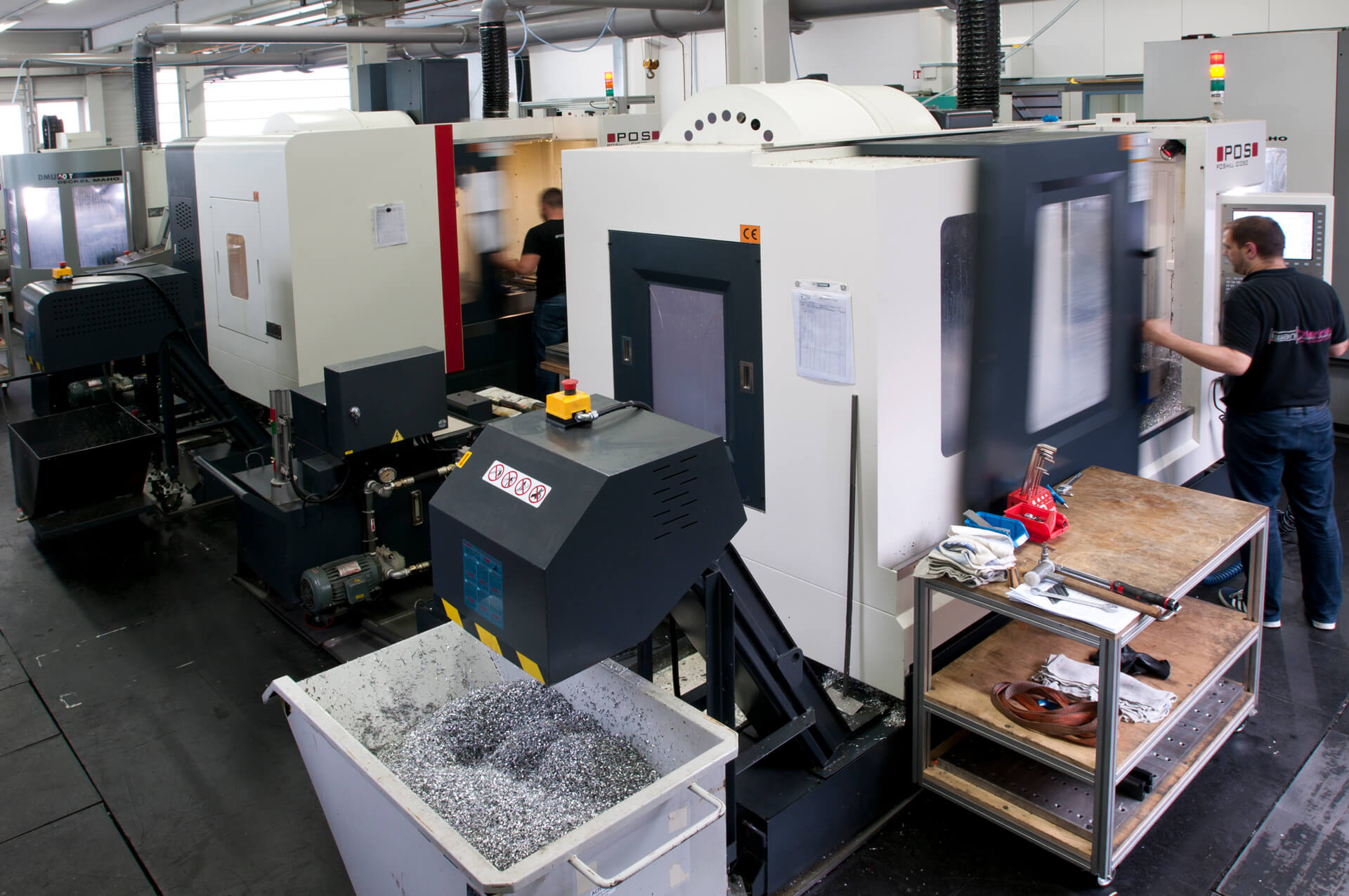 CNC und verlässliche Logistik